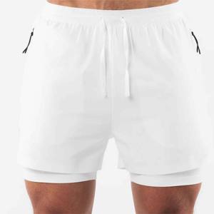 ผู้ชายฟิตเนสเพาะกายกางเกงขาสั้นชายฤดูร้อนยิมส์ออกกําลังกายผู้ชายBreathableตาข่ายแห้งเร็วกีฬาJogger Beachสั้นกางเกง - Product Image 4