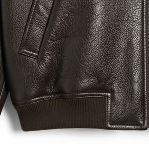 Nouvelles parkas courtes et fines en similicuir tissé pour femme, avec fermeture éclair et fourrure de renard, anti-plis, élégantes, collection été 2025, meilleures ventes, vente en gros - Product Image 5