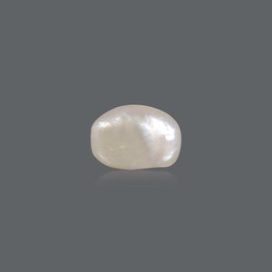 Perle d'eau douce naturelle blanche pour la fabrication de bijoux (6,71 carats) - Product Image 2