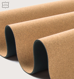 Wholesale Eco Friendly <b>Yoga</b> <b>Mat</b> Travel Natural Rubber Cork <b>Yoga</b> <b>Mat</b> Custom Eco-friendly Natural Rubber Thickened <b>Yoga</b> <b>Mat</b> - Product Image 3