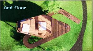 บ้านสำเร็จรูปคุณภาพสูง LCB04 บ้านทรงบังกะโล ใหม่ ขนาด 58 ตร.ม. ดีไซน์ทันสมัย ผลิตจากไม้ไผ่จากเวียดนาม สำหรับใช้ในอุตสาหกรรม รับประกัน 5 ปี - Product Image 6