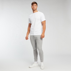 T-Shirt 180gsm Knitted 100% Cotton Streetwear Tee Custom Logo Printed OEM ODM Men's Eco-Friendly Breathable Fashion Tee - Product Image 2