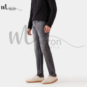 Jeans de Hombre Casuales de Tiro Medio, Ligeros y Transpirables, con Logotipo Personalizado, del Mejor Proveedor, Diseño Más Reciente en Diferentes Colores - Product Image 5