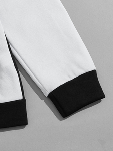 Ensemble de survêtement unisexe décontracté, pantalon de jogging de gymnastique solide, sweat à capuche, entraînement athlétique, fitness, course à pied, tenue de sport - Product Image 4