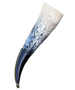 Taza para beber con cuerno de búfalo, artesanía de lujo vikinga natural bellamente elaborada, sin fugas, PRECIO SEGURO Y AL POR MAYOR - Product Image 1