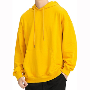 Personalizado peso pesado 500 GSM caída hombro Sudadera con capucha fabricantes en blanco 100% algodón de gran tamaño de alta calidad con capucha - Product Image 5