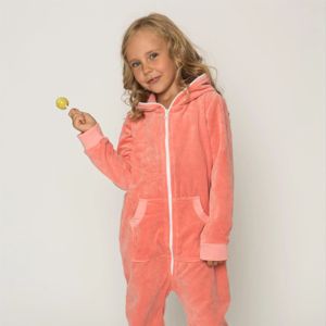 Soft and Warm Kids Onesie Zipper Fleece-Material de alta calidad-Ideal para ropa de dormir y uso diario - Product Image 3