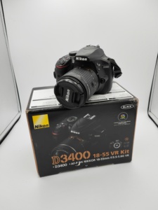 Pour D3400 Noir + AF-P DX 18-55mm Capteur CMOS Carte SD Vidéo Full HD - Product Image 4