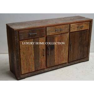 Table de meubles en bois de teck faite à la main de qualité supérieure Décoration de maison unique de meubles en bois - Product Image 2