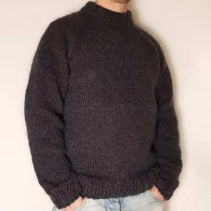 Suéteres de Hombre de la Mejor Calidad, Alta Demanda, Más Vendidos, Cómodos, Servicio OEM, Último Diseño, Cuello Redondo, Tejidos - Product Image 3