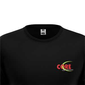 T-shirt pour homme en polyester 100% de haute qualité à séchage rapide et respirant à manches courtes Street Wear noir avec un profit élevé - Product Image 3