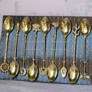 Cubertería de Acero Inoxidable Color Oro Rosa, Juego de Cubiertos de Metal Sólido para Restaurante, Juego de Regalo de Navidad - Product Image 4