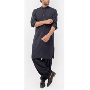 2025 Hecho en fábrica Precio barato Hombres Shalwar Kameez Proveedor directo de fábrica Material sólido Hombres Shalwar Kameez - Product Image 1