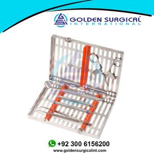 Collection de la série Signature dentaire, ensemble standard de retrait des sutures, instruments orthodontiques périodontiques pour implants edentules - Product Image 6