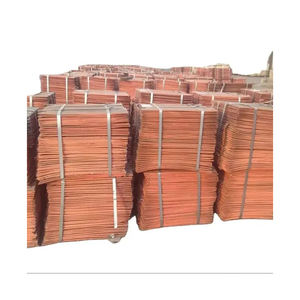 Suministro de fábrica Cátodos de cobre puro Mejor 99,97-99.99% Placa de cobre electrolítico Material de cobre de alta pureza - Product Image 3