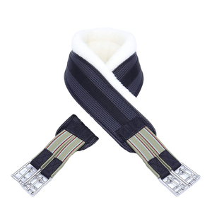Sangle de Dressage en Néoprène avec Bordure et Boucle à Rouleau - Product Image 4