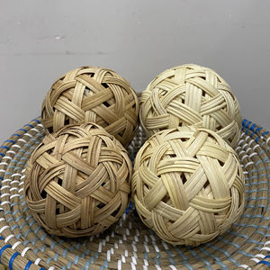 New Products Wholesale Colorful <b>Large</b> Rattan Balls for <b>Christmas</b> <b>Outdoor</b> Living Room Kitchen Hotel Apartment Dining Festival - Product Image 1