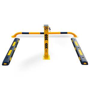 Barrera de Estacionamiento Personal Estándar Amarilla, Sistema de Gestión de Estacionamiento para Cocheras de Plástico, Elevador de Estacionamiento - Product Image 1