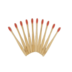 Cepillo de dientes de bambú biodegradable reutilizable de lana suave personalizado vietnamita, cepillo de dientes desechable con carbón natural hecho - Product Image 2