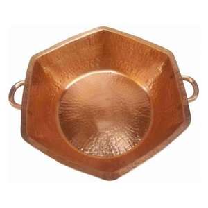 ชามสปาโลหะทองแดงขัดเล็บเท้าสไตล์ทันสมัยทนทานปรับแต่งสีและขนาดได้40ซม. - Product Image 4