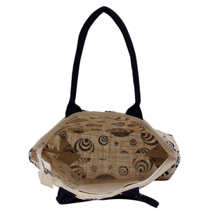 ถุงผ้าปอกระเจาสำหรับนักช้อปขนาดใหญ่พร้อมการพิมพ์ที่ดีสินค้าผลิตในอินเดียตะวันตก - Product Image 2