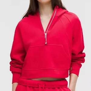 Sudaderas con capucha recortadas de mujer personalizadas Conjunto de sudaderas con capucha para niñas - Product Image 1