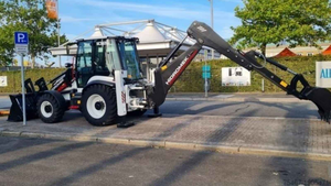 Retroexcavadora Hidromek 62T 102B Supra usada de alta calidad en venta a bajo precio - Product Image 5