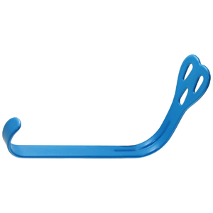 Depresor de lengua Weider de acero inoxidable con revestimiento azul, herramienta de examen oral de grado médico, duradera, esterilizable y reutilizable - Product Image 3