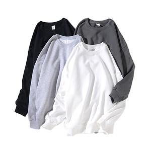 Sudadera de cuello redondo para hombre y mujer, unisex, de gran tamaño, logotipo OEM personalizado, sudadera informal sólida para hombre, sudaderas con capucha - Product Image 3