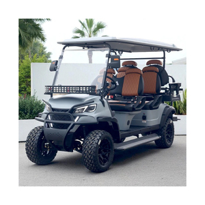 Compre Carritos de Golf Eléctricos al Mejor Precio, Nuevo Diseño, Carritos de Golf Eléctricos TUV de 6 Plazas - Product Image 6