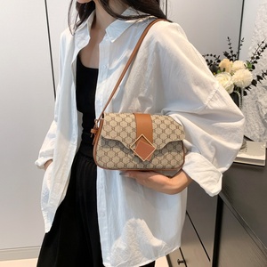 Sacs à bandoulière tendance <span class=keywords><strong>pour</strong></span> femmes, style été 2025, <span class=keywords><strong>en</strong></span> PU imperméable avec texture cousue, à sangle unique - Product Image 4