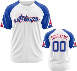 Uniformes de Béisbol Personalizados de Alta Calidad, Diseño Transpirable de Secado Rápido, 100% Poliéster, Nombre y Número Impresos por Transferencia de Calor - Product Image 3