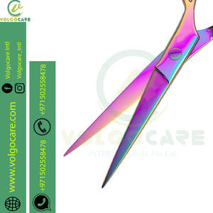 2024 Hot Sale Professional <b>Hair</b> Cutting Scissors Shave Japanese Stainless Steel Salon Barber Scissor - Product Image 4