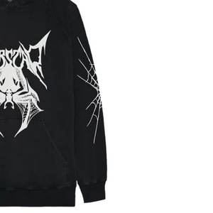 Personalizado Hombres DTG DTF Sublimación Rhinestone Sudaderas con capucha Streetwear Pullover Sudadera Moda OEM ODM Fabricante - Product Image 4