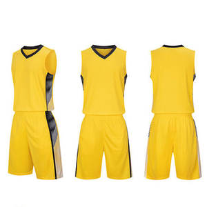 Conjunto de Uniforme de Baloncesto Personalizable para Hombre, Diseño sin Mangas Transpirable para Deportes de Verano, Ropa de Equipo Coordinada para Escuelas y Ligas - Product Image 2
