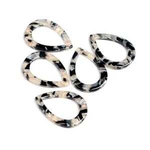 Gran oferta, pendientes de lágrima de acrílico pulido, abalorios, fiesta temática de Navidad, joyería para mujer de Mehak Impex - Product Image 3