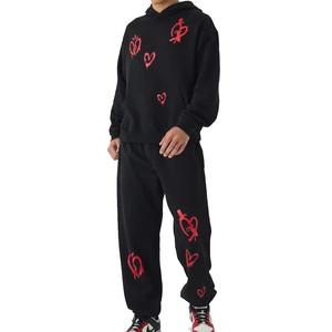 Llegada logotipo personalizado invierno cálido punto 100% Mohair Jacquard pulóver Mohair cremallera térmica sudaderas con capucha para la venta en Moq bajo - Product Image 3