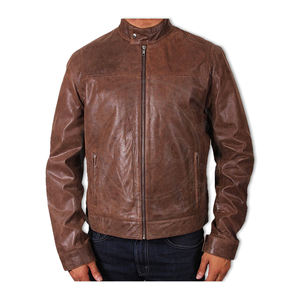 Chaquetas de piel de oveja auténtica para hombre, moda cálida para invierno - Product Image 5