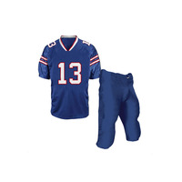 Uniforme de Fútbol Americano, Camiseta de Manga Larga, Uniformes de Entrenamiento de Equipo, Ropa Deportiva de 2 Piezas, 2025, 100% Buena Calidad para Este Producto