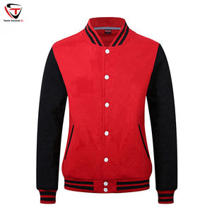 Chaquetas Varsity de Lana con Letras Universitarias Deportivas Personalizadas de Alta Calidad y Última Moda, Chaquetas de Béisbol Blancas para Hombre al por Mayor - Product Image 4