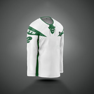 Conjunto de Jersey de Hockey sobre Hielo Profesional Unisex, Poliéster de Secado Rápido y Transpirable, Ropa Deportiva para Adultos - Product Image 6