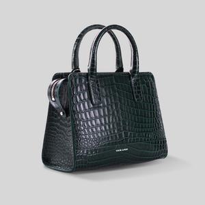 Borse Tote Premium con Texture in Pelle di <span class=keywords><strong>Coccodrillo</strong></span>, <span class=keywords><strong>Borsa</strong></span> alla Moda per Donne, <span class=keywords><strong>Borsa</strong></span> Tote di Lusso in Pelle - Product Image 2
