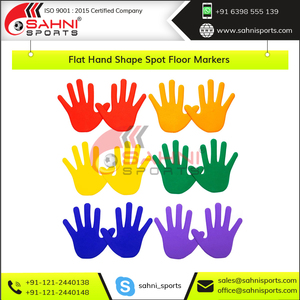 Marcadores de Piso en Forma de S de Madera Coloridos para Actividades de Aprendizaje Infantiles, Marcadores de Mano de Madera Premium para Juegos Educativos y Deportivos - Product Image 5