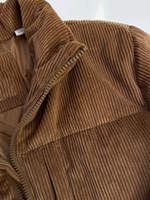 Blouson matelassé élégant en toile, grande taille, personnalisable, épais, col montant, design classique, vêtement d'extérieur fonctionnel sur mesure, haute qualité