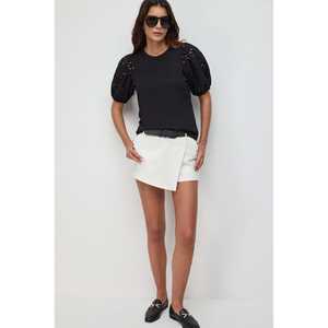 Blusa Casual de Manga Larga con Logotipo Frontal 100% Algodón - Product Image 5