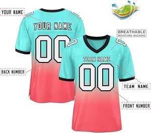 ขายเสื้ออเมริกันฟุตบอลคุณภาพสูงเสื้ออเมริกันฟุตบอลสวมชุดฟุตบอล - Product Image 4