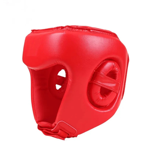 Protector de cabeza de boxeo facial de material PU más vendido OEM Equipo de protección superior para boxeo - Product Image 3