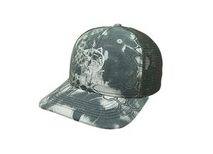 Chapeaux de camionneur d'extérieur 6 panneaux avec logo de pêche personnalisé Hip Hop unisexe 2D broderie Gorras personnalisé Camouflage de marque - Product Image 4