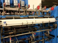 Machine à tordre le textile TFO RPR GC72D, pneumatique, automatique, deux en un, capacité de 3 kg, puissance de 15/25 kW