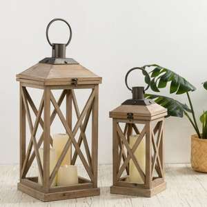 โคมไฟสไตล์บ้านไร่สไตล์ชนบทที่มีน้ำหนักเบาเป็นมิตรต่อสิ่งแวดล้อมโคมไฟที่กำหนดเองที่แขวนของตกแต่งคริสต์มาสเชิงเทียน - Product Image 4